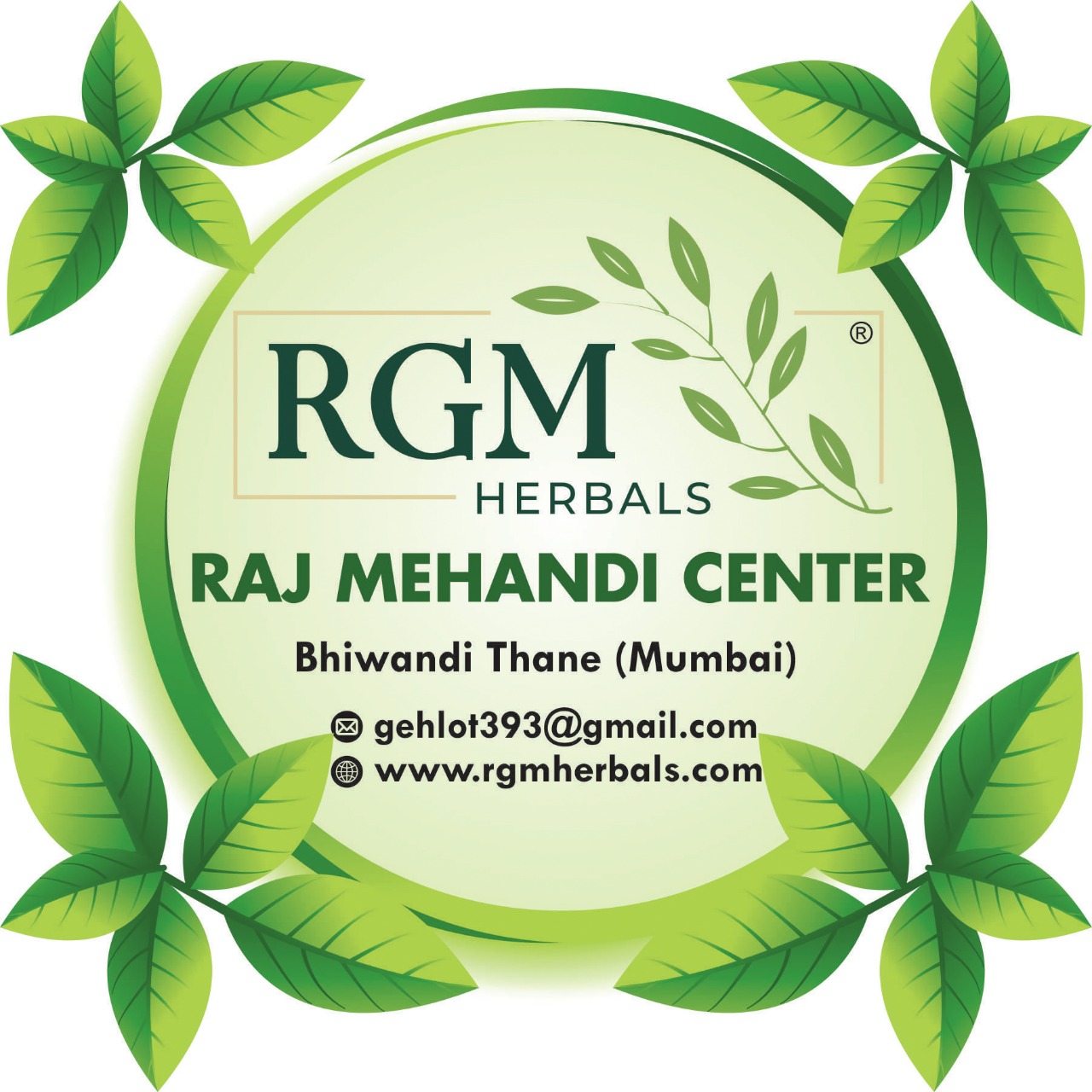 RGM Herbals and Henna products